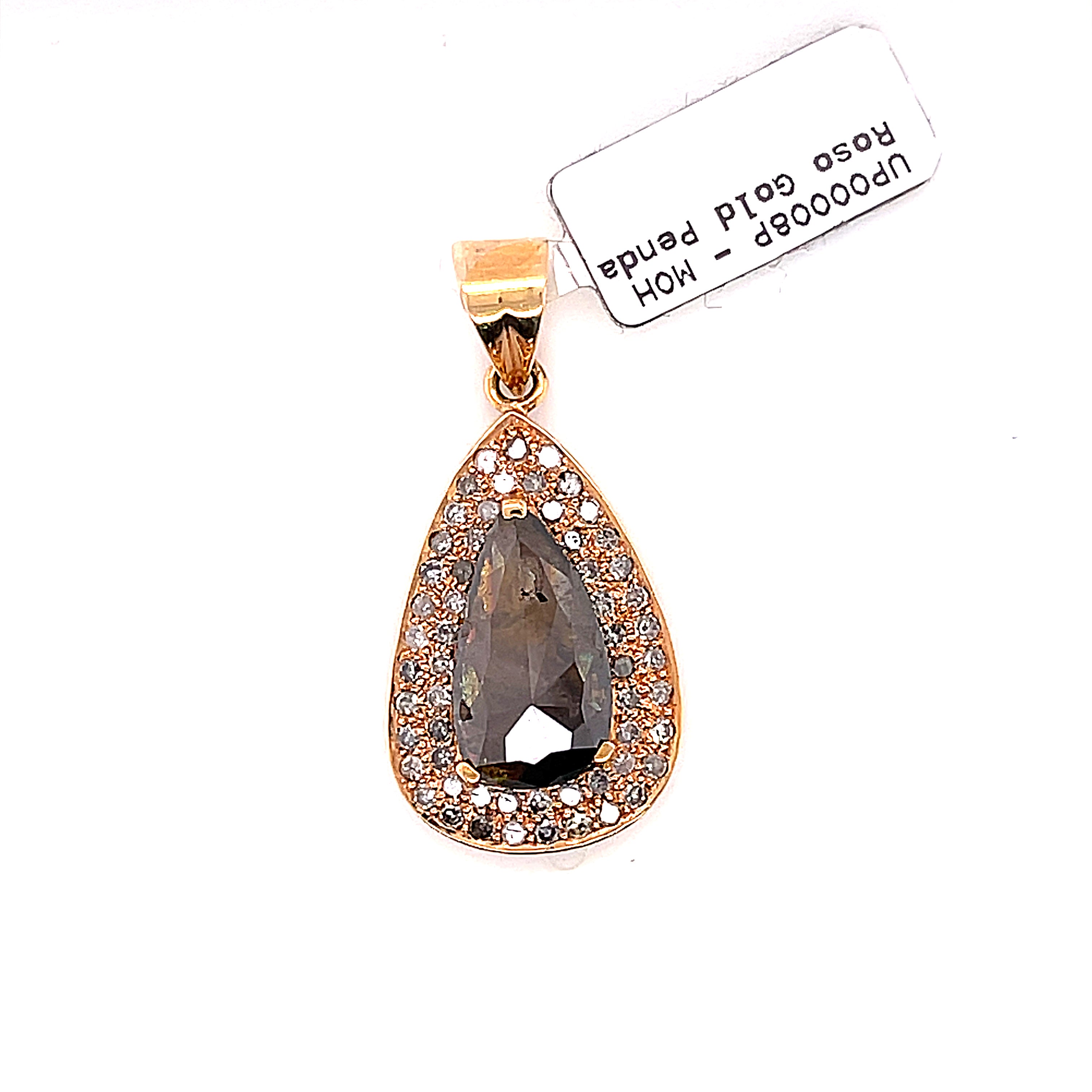 Luxurious rose gold and diamond necklace accessories